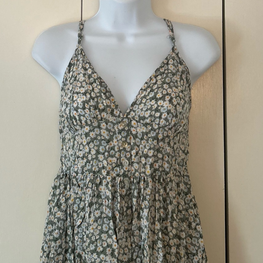 Shein Tiny Daisy Adjustable Spaghetti Strap Mini … - image 5